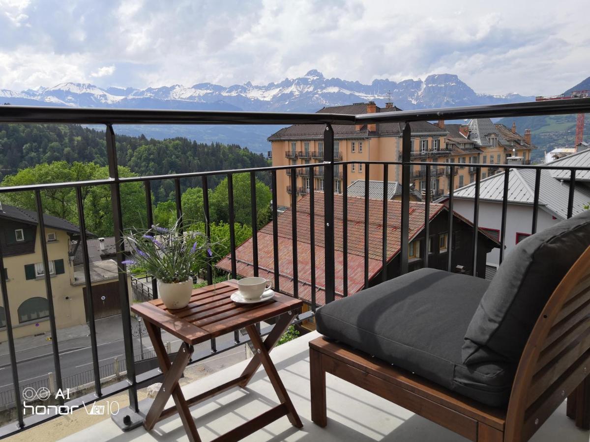 Le Balcon Des Aravis Apartment Saint-Gervais-les-Bains Bagian luar foto
