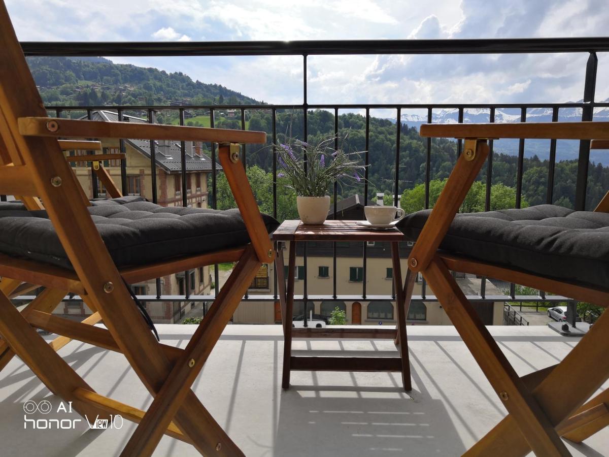 Le Balcon Des Aravis Apartment Saint-Gervais-les-Bains Ruang foto